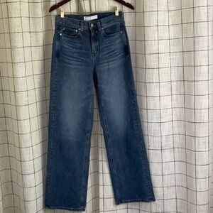 AYR Dark Blue Straight Leg Jeans